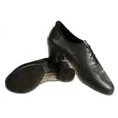 Latin férfi tánccipő cuban sarokkal: Freed of London Flex response model - Black (Fekete)